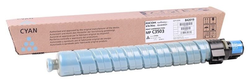 Ricoh Mp C3503 Cyan Mavi Orjinal Fotokopi Toneri Mp C3003-3004 18.000 Sayfa