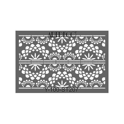 Artdeco Stencil A4 Dantel-2 207 Lv-y-100-st207