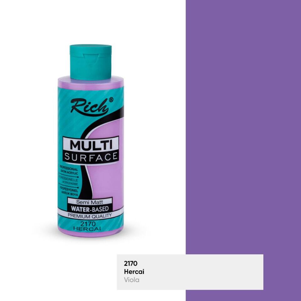 Rich Multi Surface Akrilik Boya 120 Cc Hercai Mls-120-2170